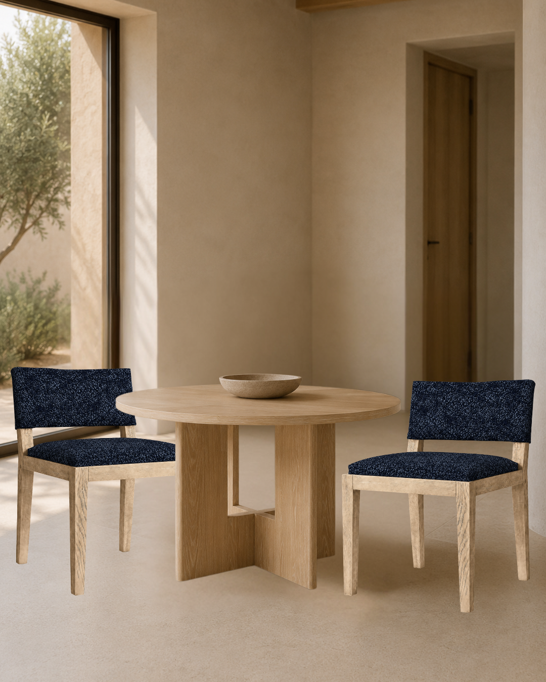 Comedor Stella — Set Completo (1 Mesa + 4 Sillas)