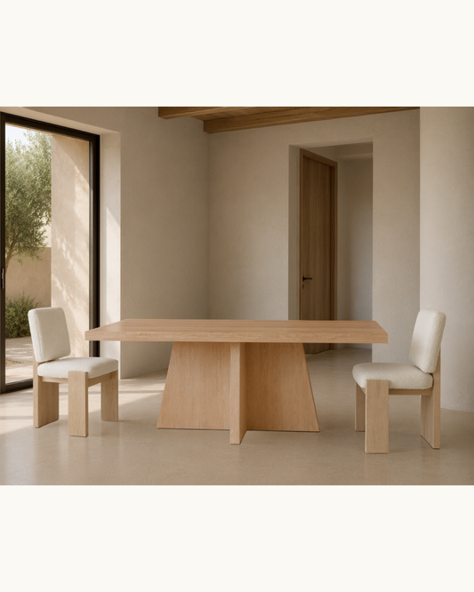 Comedor San Fernando — Set Completo (1 Mesa + 6 Sillas)